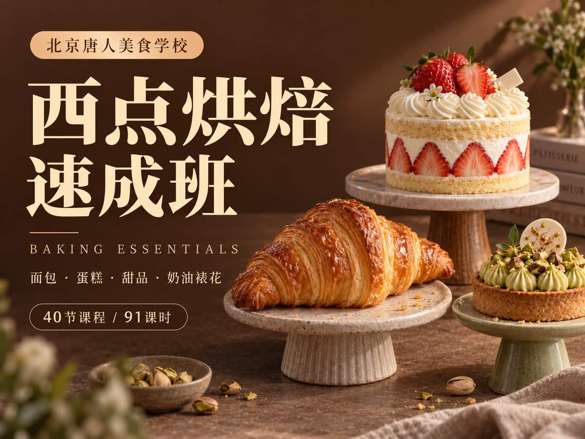 西点烘焙速成班