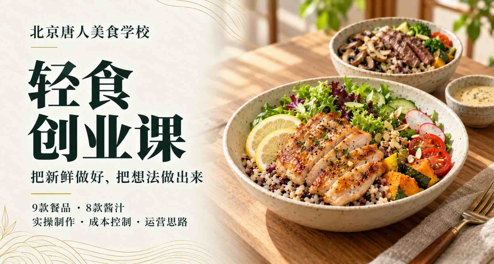 轻食创业课